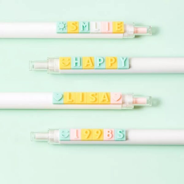 Alphabet Colorful Letter Pen Set - Image 6