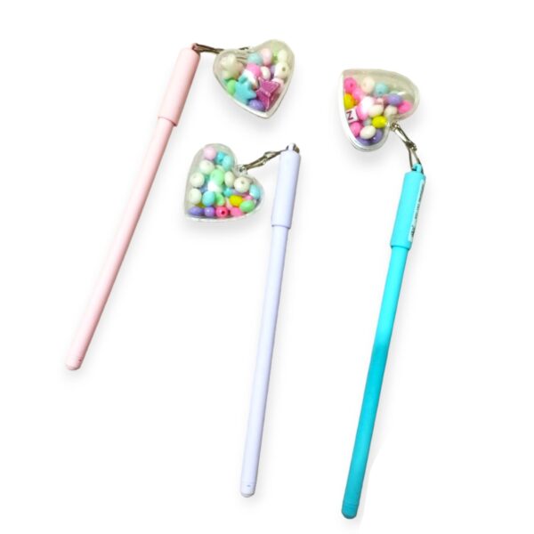 Beads Heart Pen