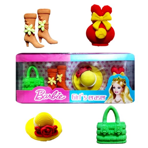 Barbie Eraser Set - Image 5