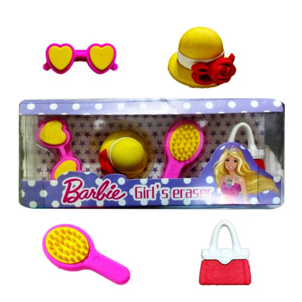 Barbie Eraser Set - Image 2