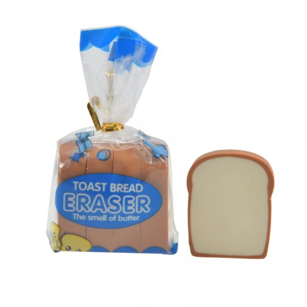 4 Pcs Bread Erasers - Image 4