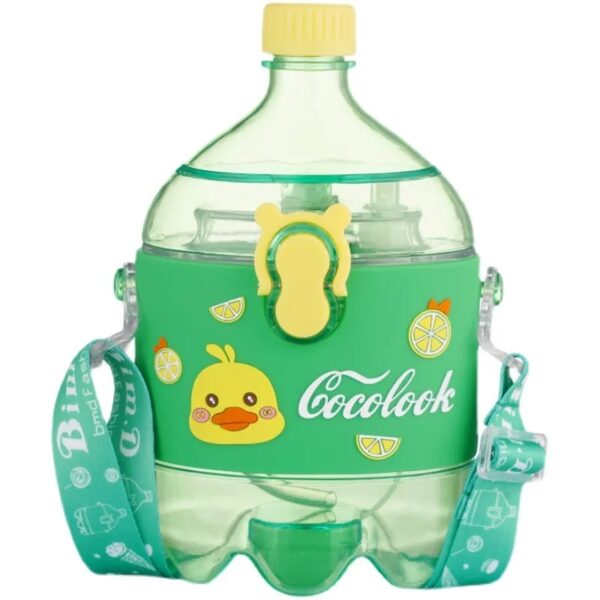 Creative Cola Cup Cute Children Students Drop-proof Spray Water Cup High-value Portable Summer Plastic Cup - Image 5