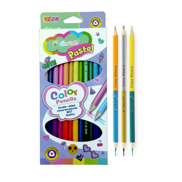 Double Colour Pencils Set - Image 2