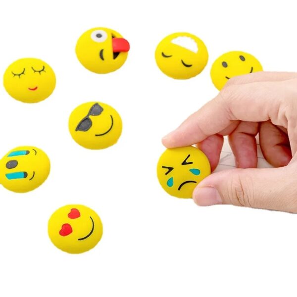 Emoji Erasers 4 Pcs - Image 3