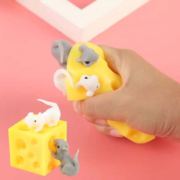 Funny 2 Mouse and Cheese Block - Image 4