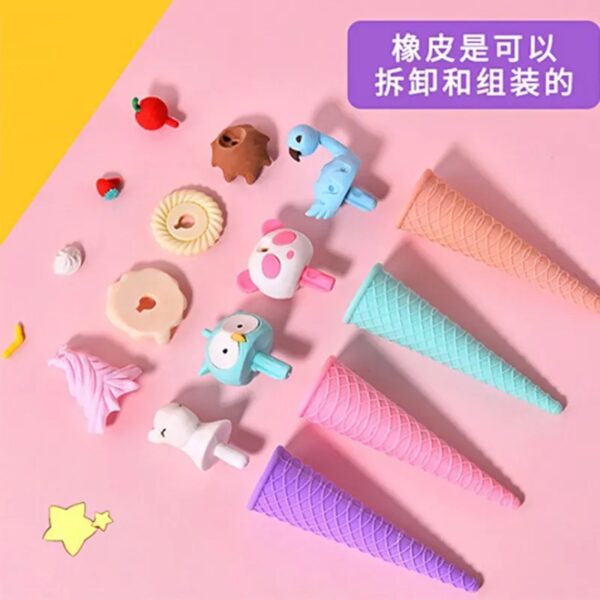 Ice Cream Cone Erasers - Image 8