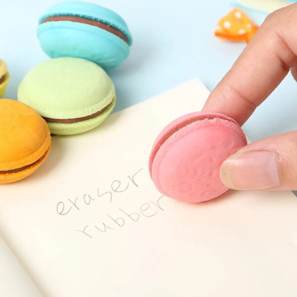 Macaron Rubber Pencil Eraser - Image 3