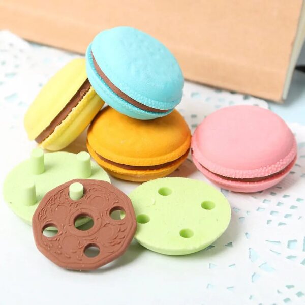 Macaron Rubber Pencil Eraser - Image 4