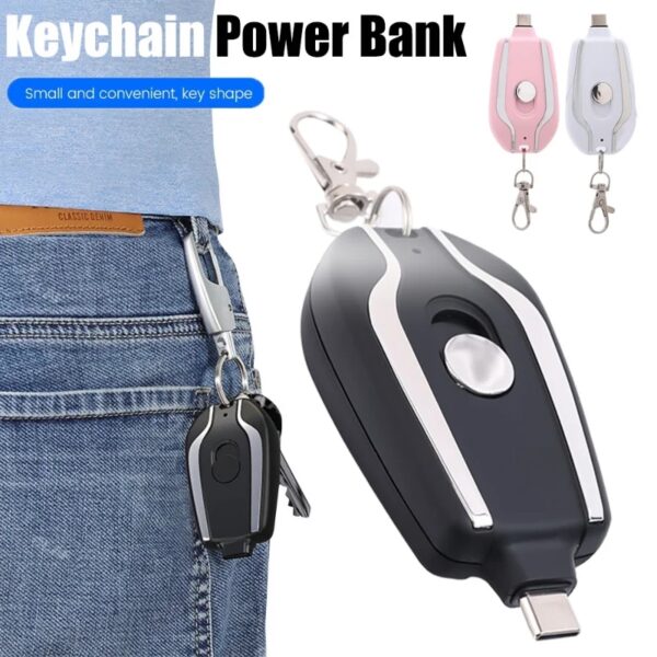 Portable Power Bank Key Chain - Image 5