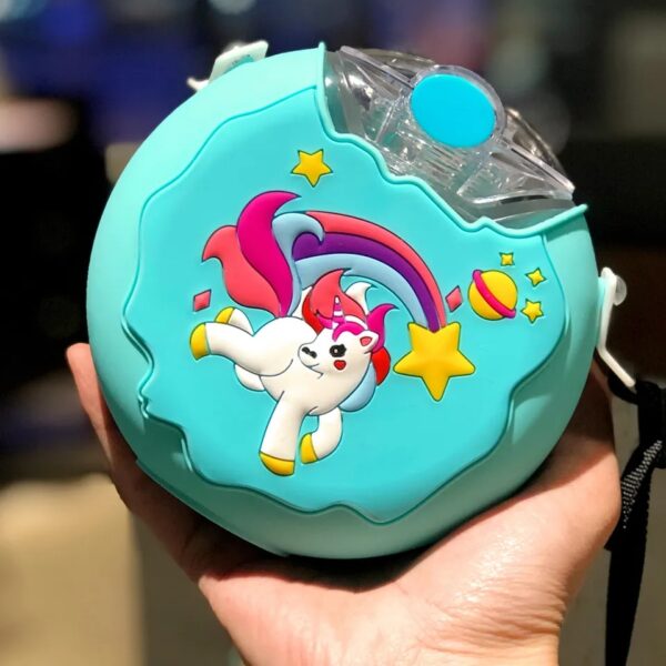 Dounut Unicorn Water Bottle - Image 2