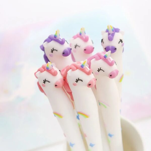 UNICORN Korean Creative Rainbow Unicorn Cute Lovely Gel Pen - Image 7