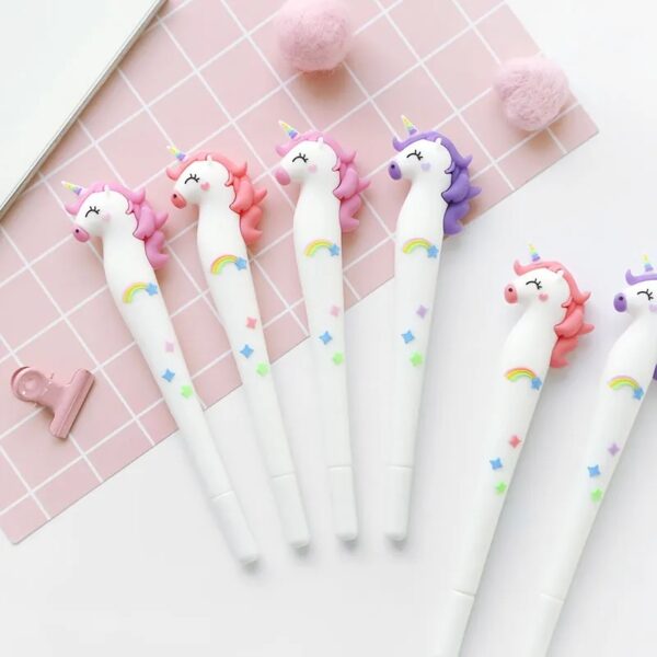 UNICORN Korean Creative Rainbow Unicorn Cute Lovely Gel Pen - Image 8