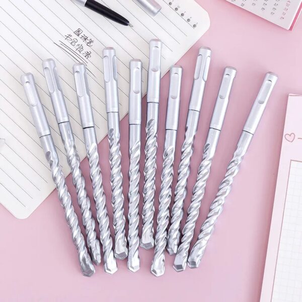 HARDWARE Personality Hardware Tools Drill Korean Stationery Creative Ballpoint Pens Quality Pen Writing Pen - Image 3