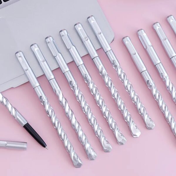 HARDWARE Personality Hardware Tools Drill Korean Stationery Creative Ballpoint Pens Quality Pen Writing Pen - Image 4