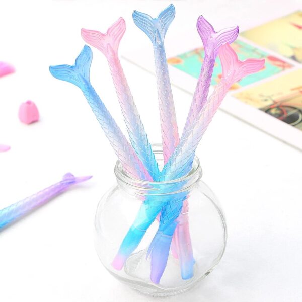 MERMAID Gradient Gel Pens Cute Mermaid Pens