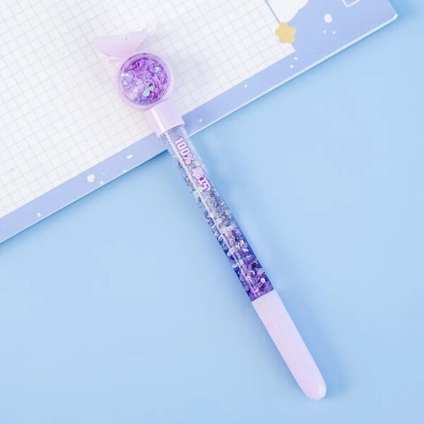 GLITTER Butterfly Glitter Crystel Pen - Image 7