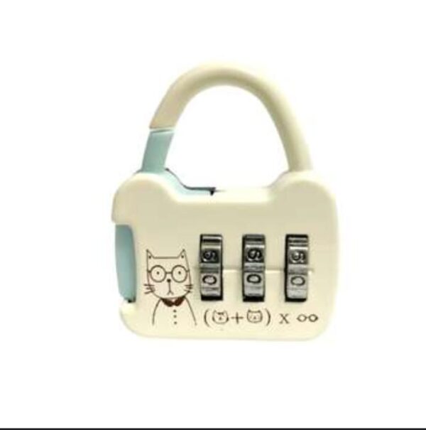 3 Digit Padlock - Image 4