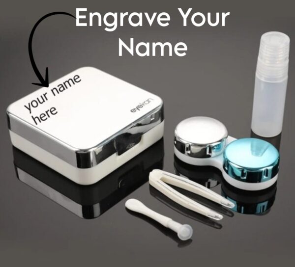 Customize your name on Lens Travel Kit Square