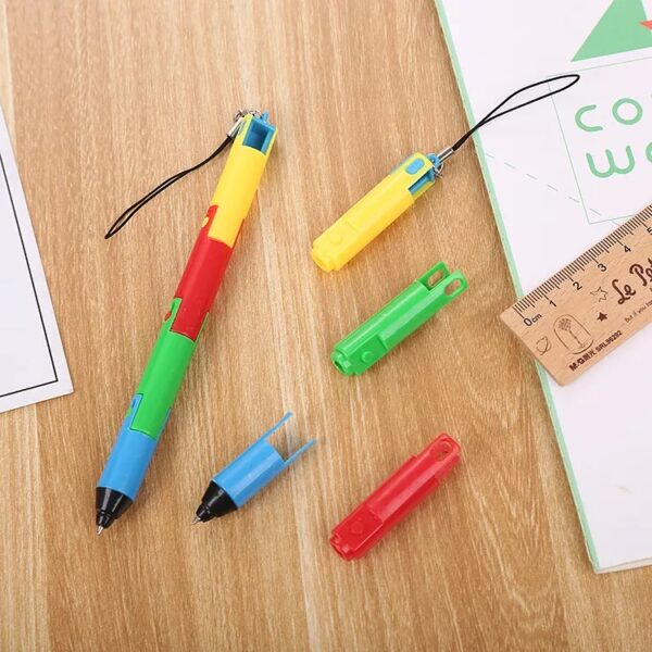 Foldable Cute Pen Plastic Ballpoint Pen