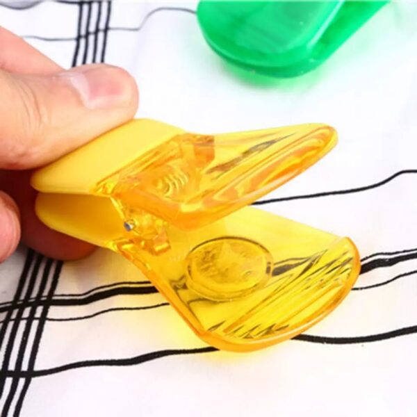 Food Sealing Clips High Durability Moisture-proof Plastic Food Snack Sealer Refrigerator Magnetic Bag Clip - Image 4