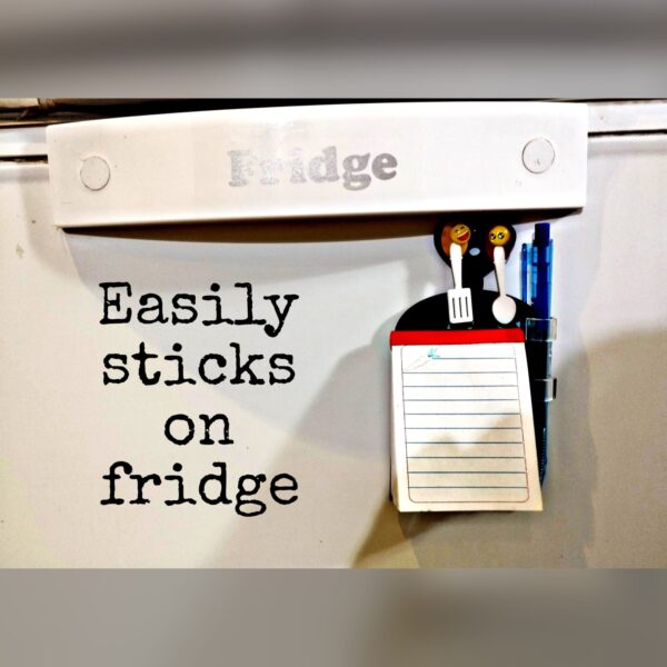 fridge Note Pad Pen Magnetic - Image 3