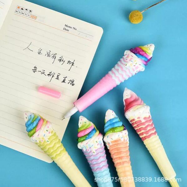 Ice Cream Squishy Pen