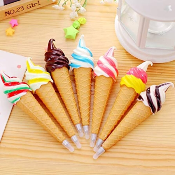 Ice Cream Cone Gel Pen