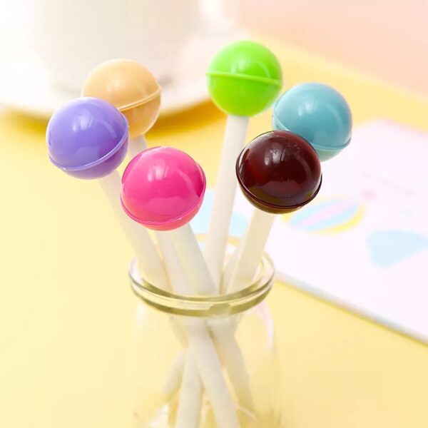 LOLLI POP Japanese Pretty Kawaii Lollipop Candy Gel Pen Cute Blue Stationery School Supply Kawai Stationary Office Accessory Lovely Thing - Image 6