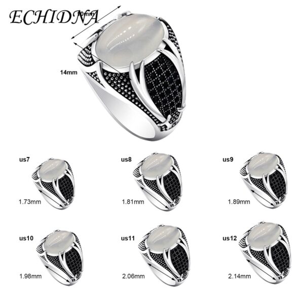 Jewelry Ring Eye-catching Smooth Simple Men Finger Band Supplies - Image 2