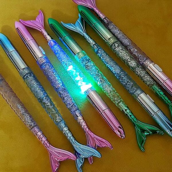 MERMAID LED WATER GLITTER PEN - Image 2