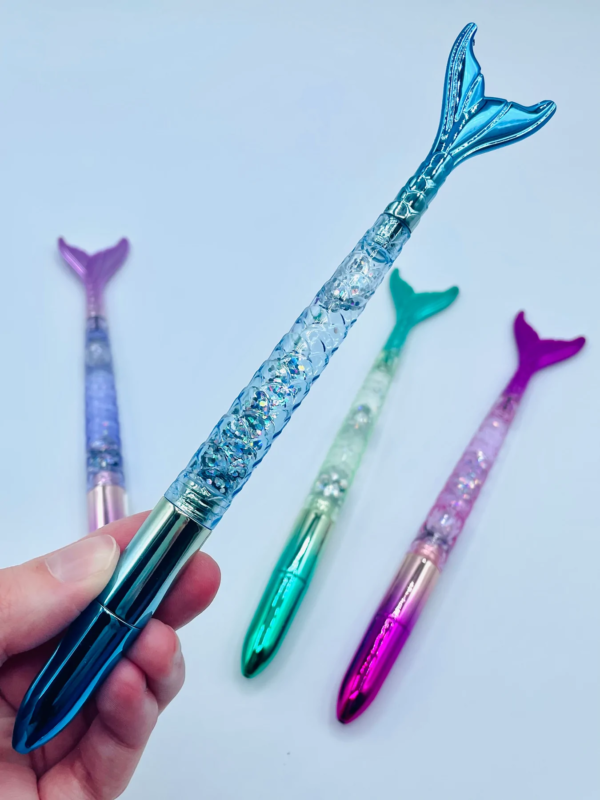 MERMAID LED WATER GLITTER PEN - Image 3