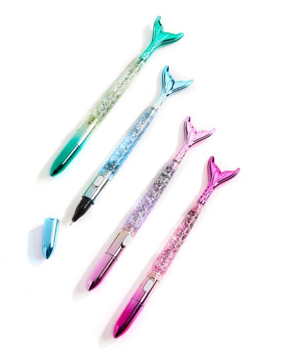 MERMAID LED WATER GLITTER PEN - Image 5