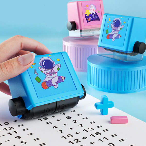 Kids Math Roller Stamps - Image 2