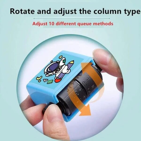 Kids Math Roller Stamps - Image 3