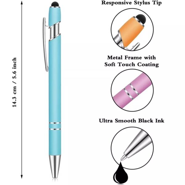 SARLZ Metal Business Ballpoint Universal Drawing Touch Screen Stylus Pen Rs 100 - Image 4