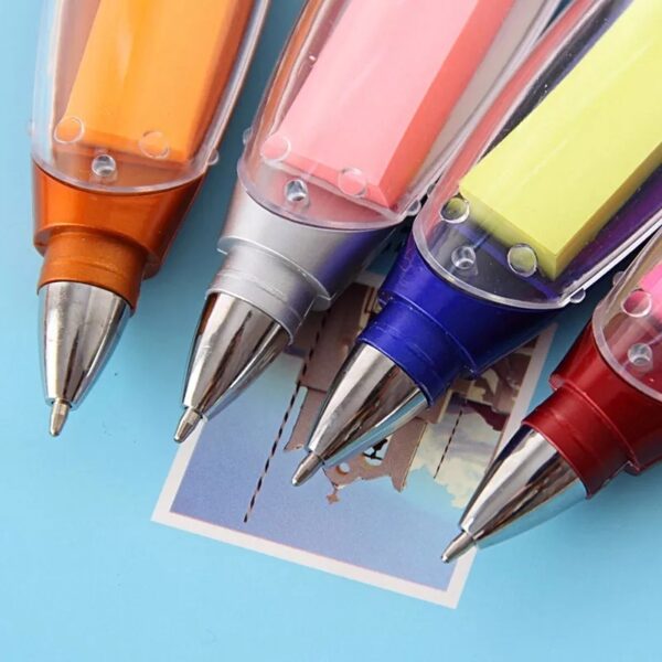 NOTE PAPER Multifunctional Ballpoint Pen Note Paper Lamp Ballpen - Image 5