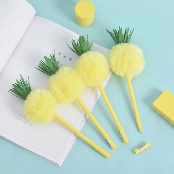 Pineapple Fur Pen