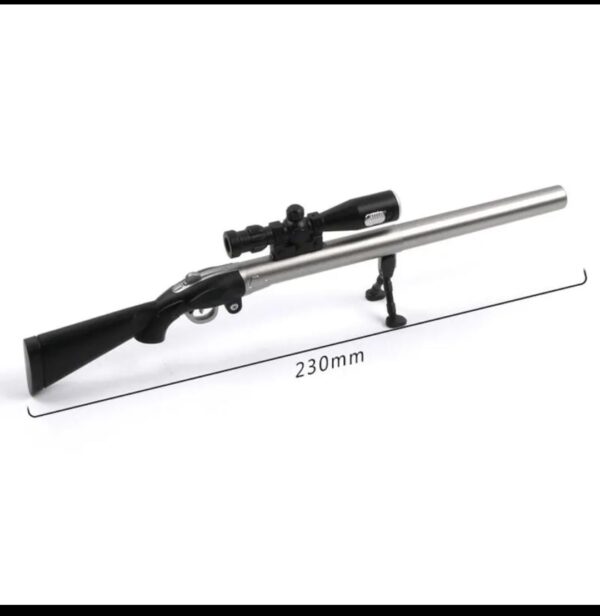 Sniper Rifle Gel Pen Wtih Torch Creative Survival Game Gun Toy Gel Pens - Image 2