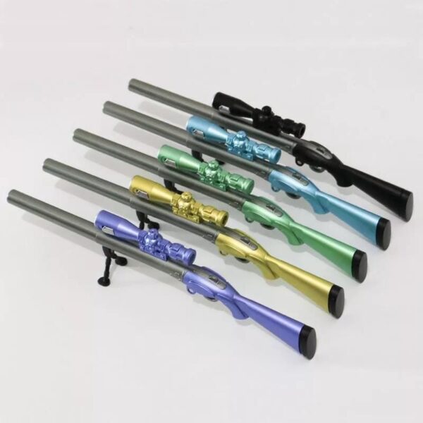 Sniper Rifle Gel Pen Wtih Torch Creative Survival Game Gun Toy Gel Pens - Image 3