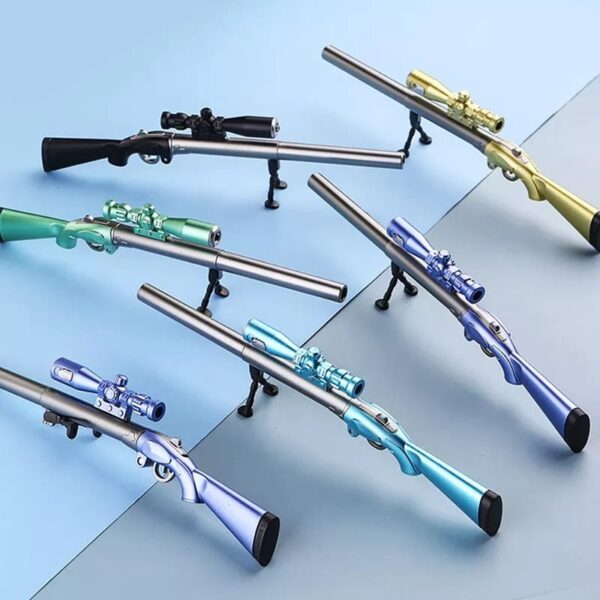 Sniper Rifle Gel Pen Wtih Torch Creative Survival Game Gun Toy Gel Pens - Image 8