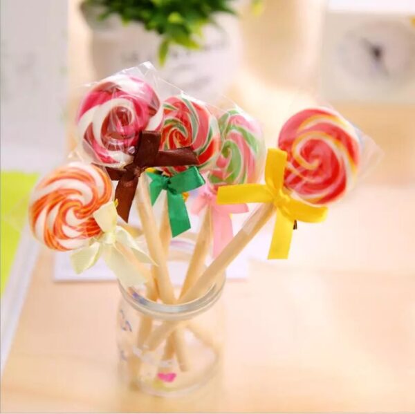 LOLLI POP Ballpoint Pen Creative Cute Lollipop Sweet Candy - Image 3