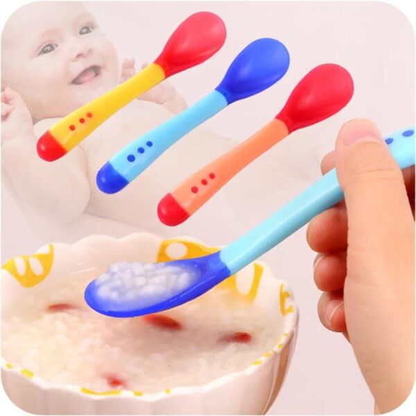 Silicone Feeding Baby Spoons