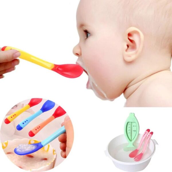 Silicone Feeding Baby Spoons - Image 6