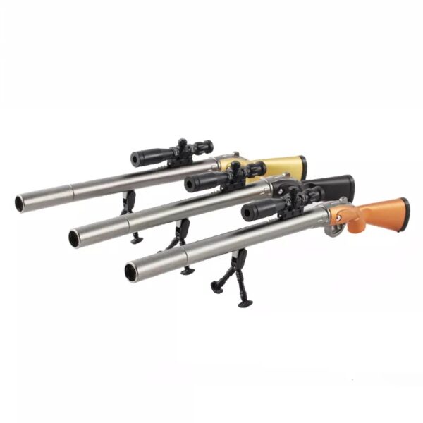 SNIPER RIFIAL SMALL Novelty Rifle Gun Shaped Gel Pen for Boys Kids Toy Gun Pen as School Prize