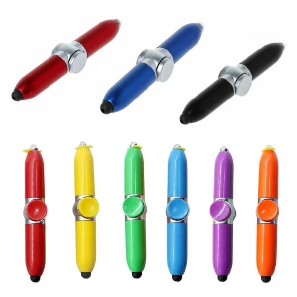 Spining Bright luminous pen LED ROTATING COLOURS