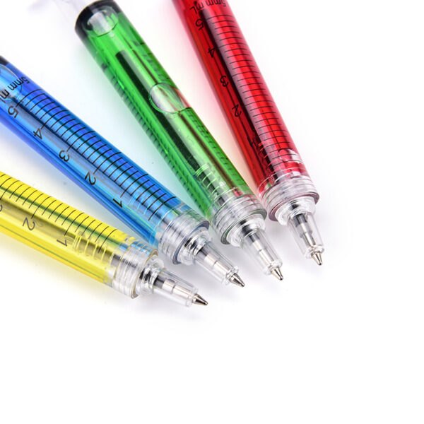 INJECTION Syringe Injection Shape Ballpen Doctor Nurse Gift Liquid Pen Ballpoint - Image 3