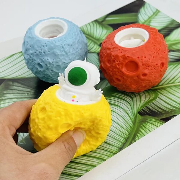 Funny Squishy Cute Antistress Squeeze Rising Toys Mouse Dot Design Space Astornut Puppet Toy - Image 3