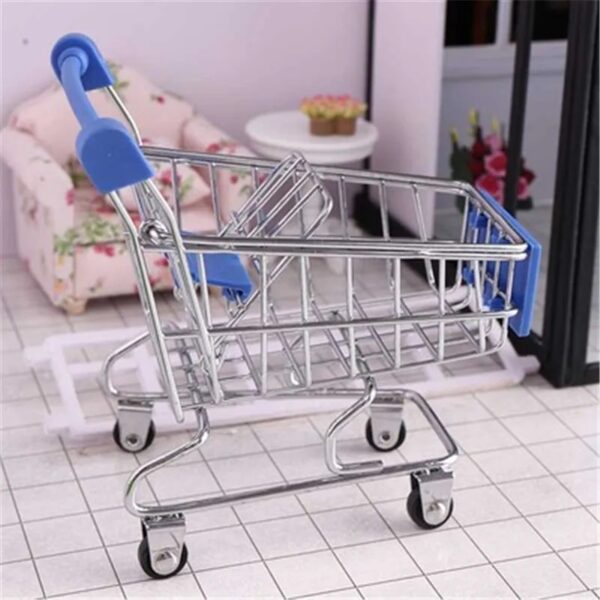 Miniature Mart Trolly Model Supermarket Shopping Cart Baby House Accessories OB11 Mini Cart BJD Scene Dollhouse Decoration - Image 7