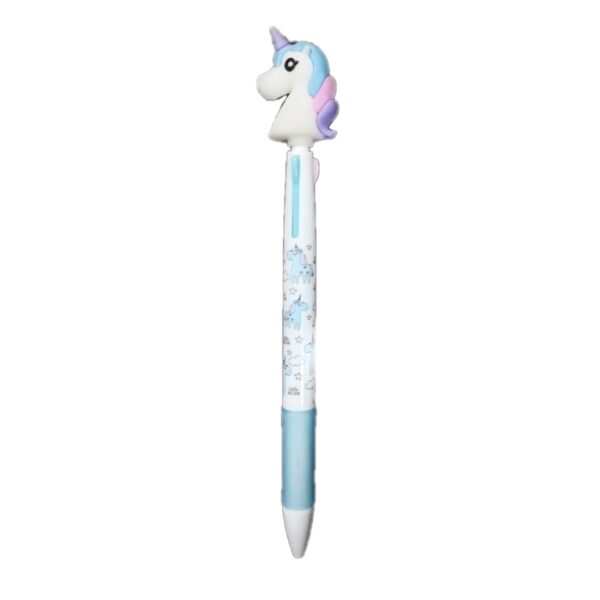 UNICORN Cute Unicorn Cartoon 3 Colors Ballpoint Pen School Office Supply Gift Stationery Kids