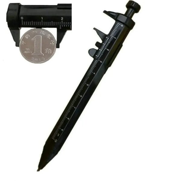 VERNIER CALIIPER Multifunctional Unisex Ink Pen Vernier Calipers Ballpoint Peninsula Stationery Perimeter Calipers - Image 9